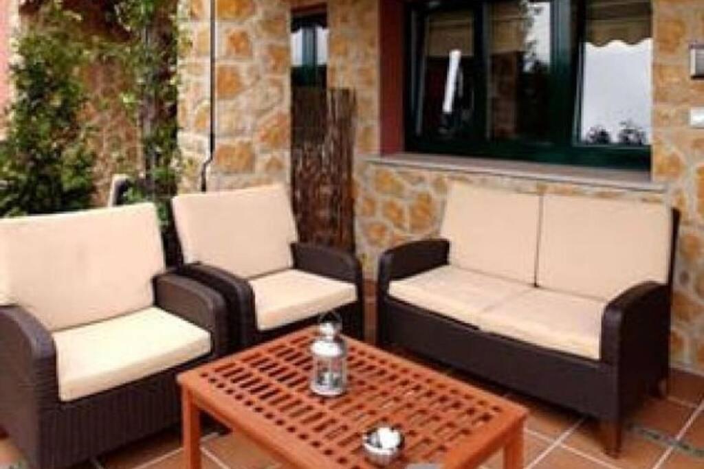 Villa Brandán - Villa con piscina privada para 12p Villaviciosa  Exterior foto