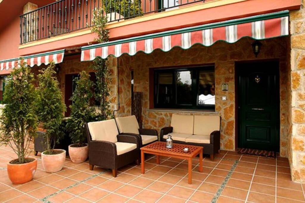 Villa Brandán - Villa con piscina privada para 12p Villaviciosa  Exterior foto
