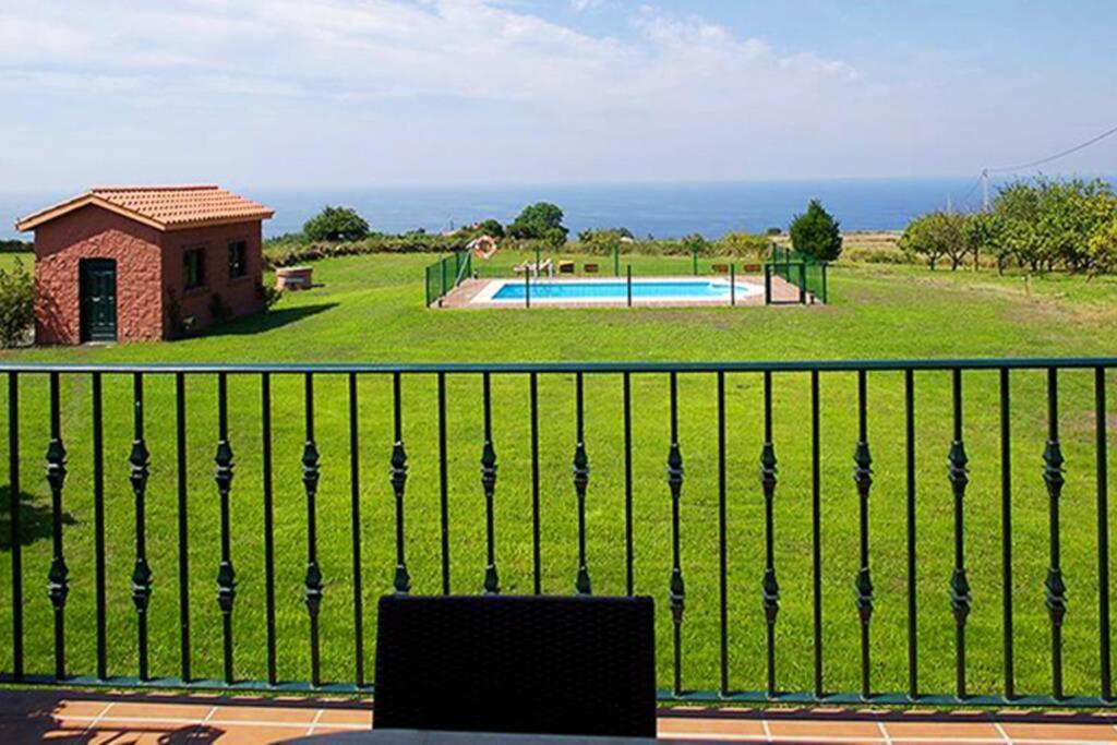 Villa Brandán - Villa con piscina privada para 12p Villaviciosa  Exterior foto